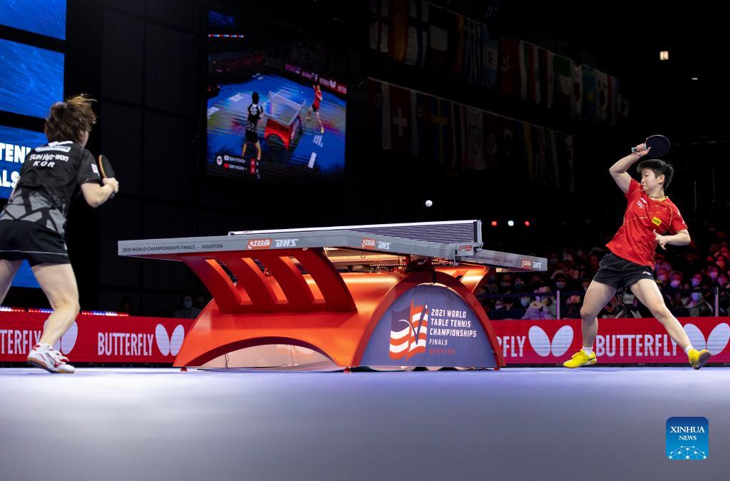 Highlights of 2021 World Table Tennis Championships Finals in Houston