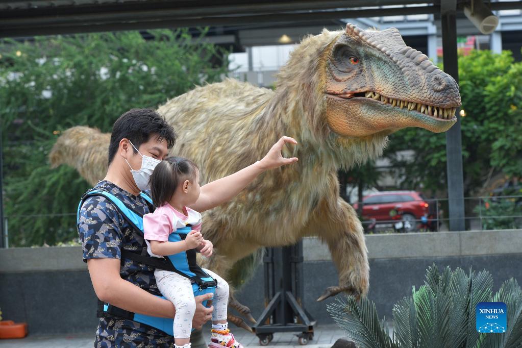 Dino Fest kicks off in Bangkok, Thailand -