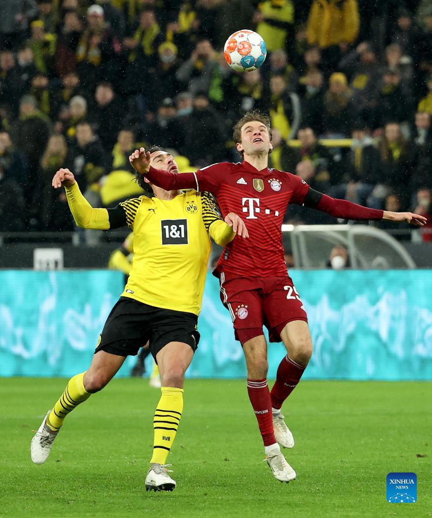 Bundesliga: Bayern Munich clinches perfect 10 with Dortmund win