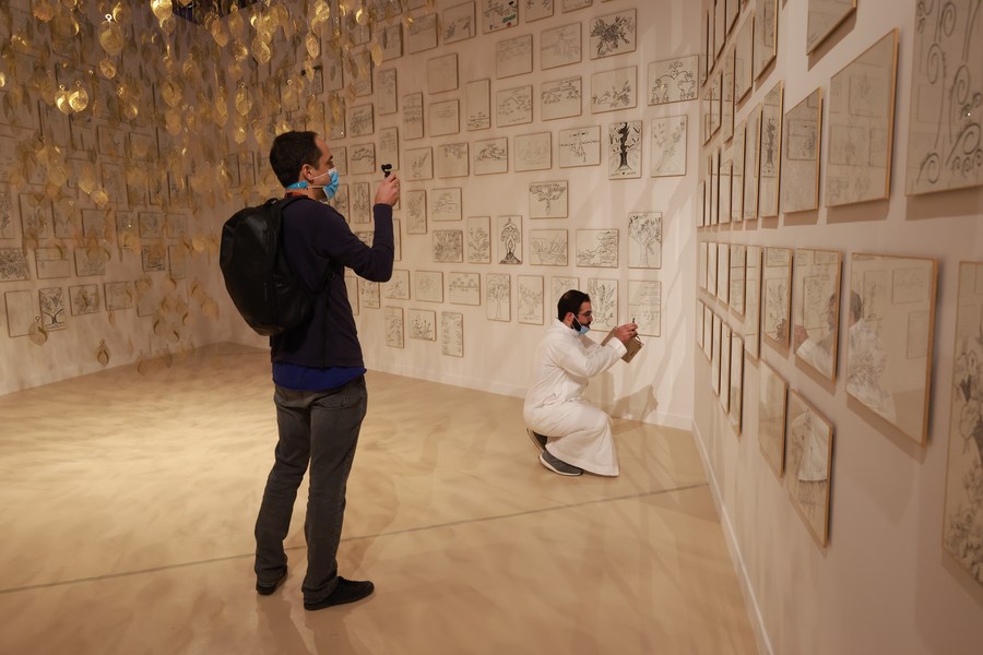 First contemporary art biennale in Saudi Arabia opens to public Xinhua