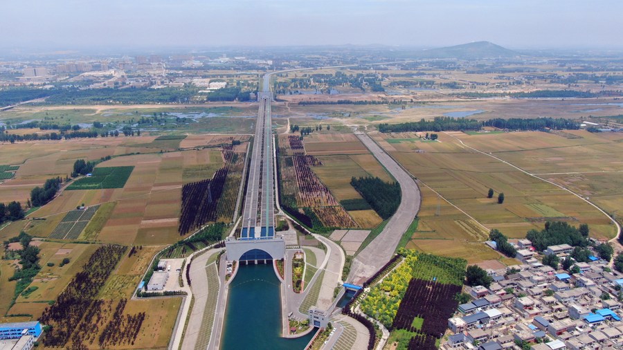 China's mega water diversion project benefits 140 million people Xinhua