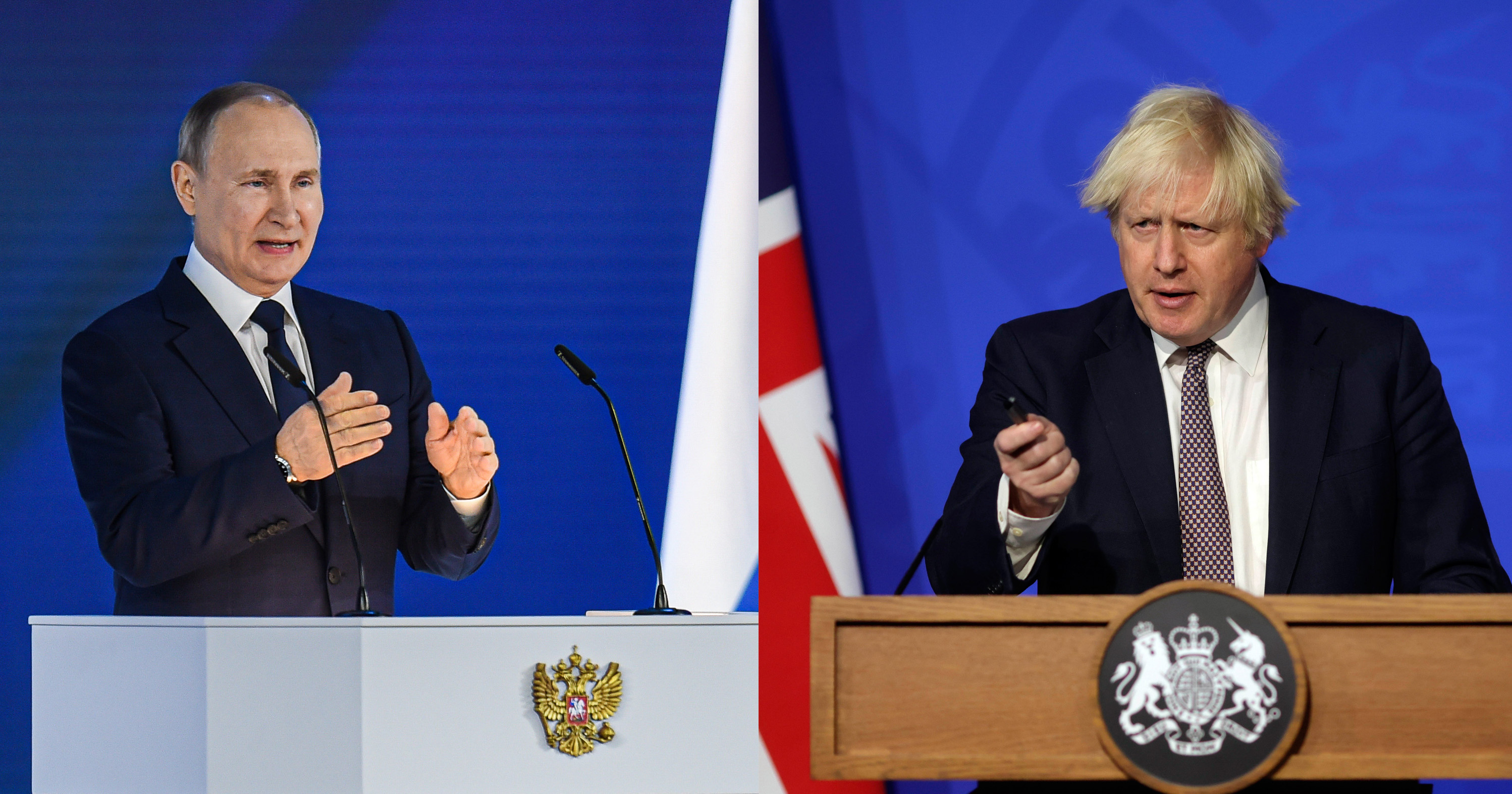 Putin briefs Johnson about Ukrainian situation Xinhua
