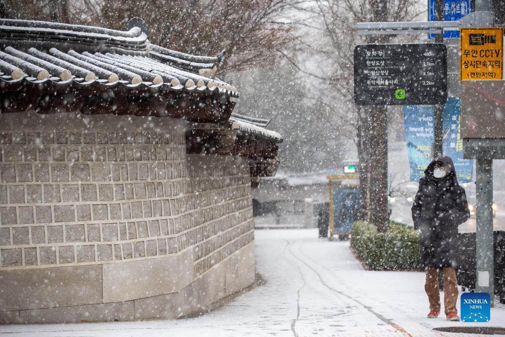 In pics snow scenery in Seoul, South Korea Xinhua
