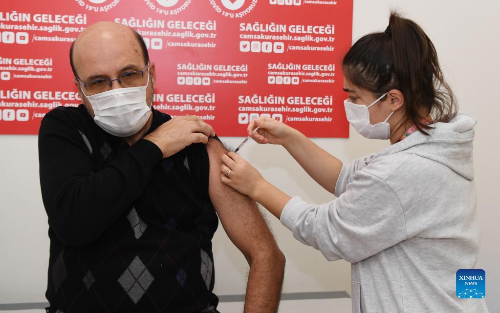 Turkey achieves sound gains in COVID19 vaccination among adults