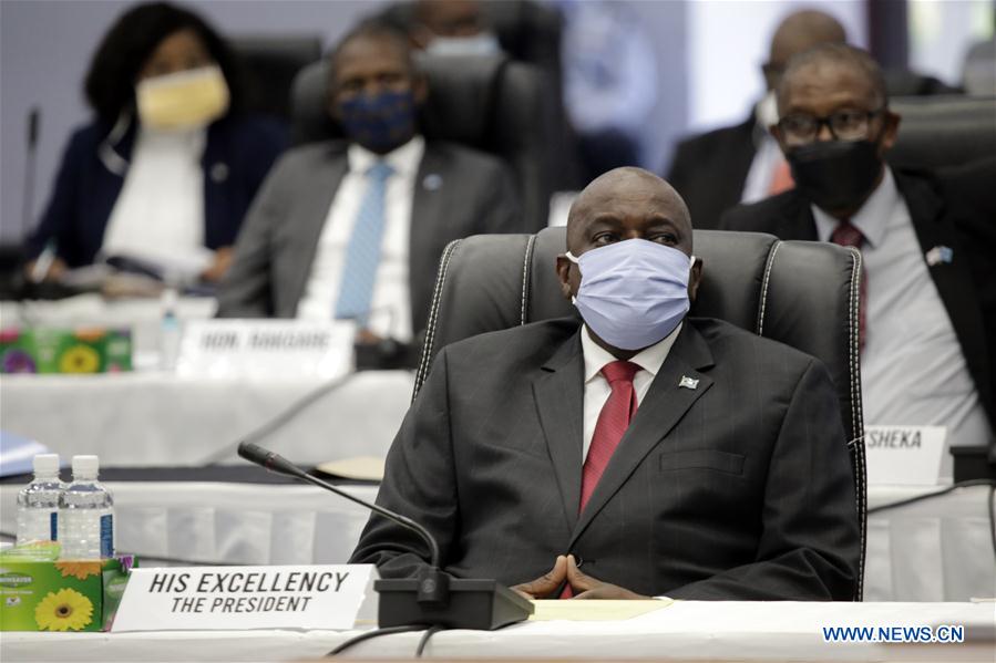 BOTSWANA-GABORONE-COVID-19-PARLIAMENT