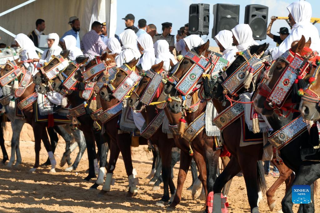 Equestrian festival held in Libya - Xinhua