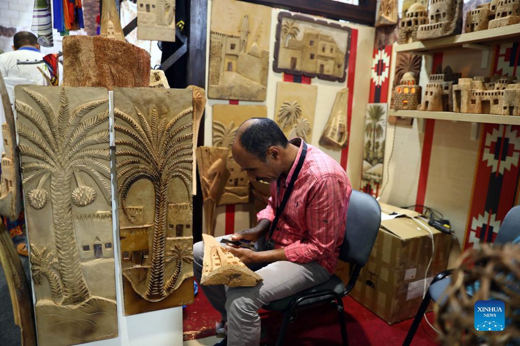 Artisans showcase handmade products at Egypt's largest heritage expo