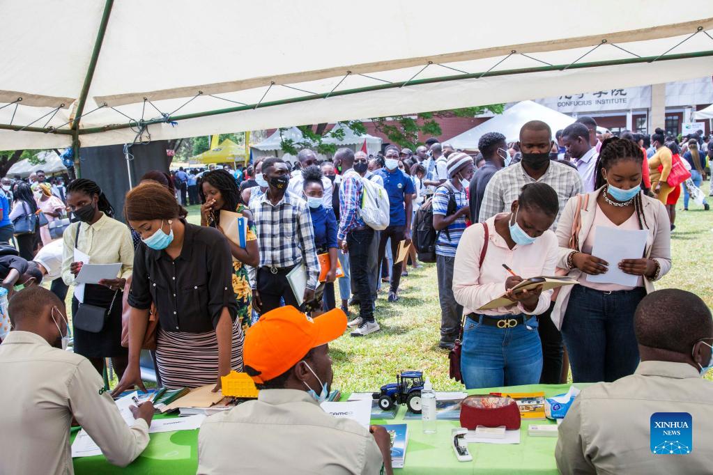 Chinese enterprises lure workforce at jobs expo in Zambia Xinhua