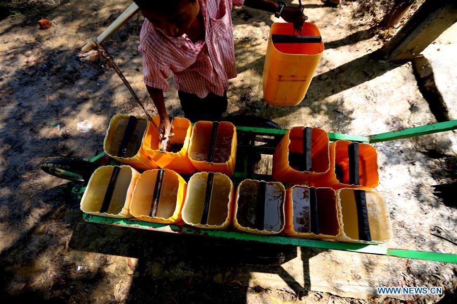 MYANMAR-YANGON-WORLD WATER DAY