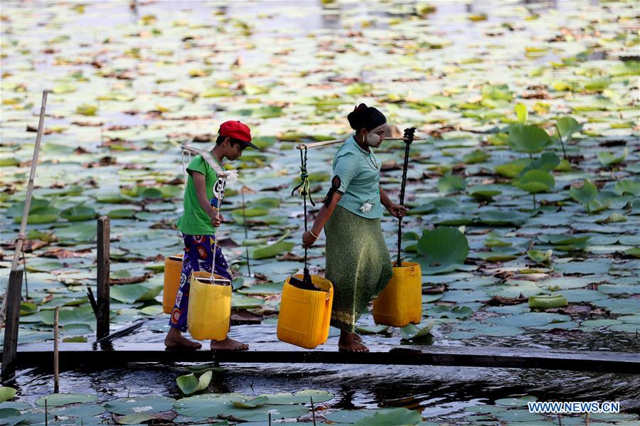 MYANMAR-YANGON-WORLD WATER DAY