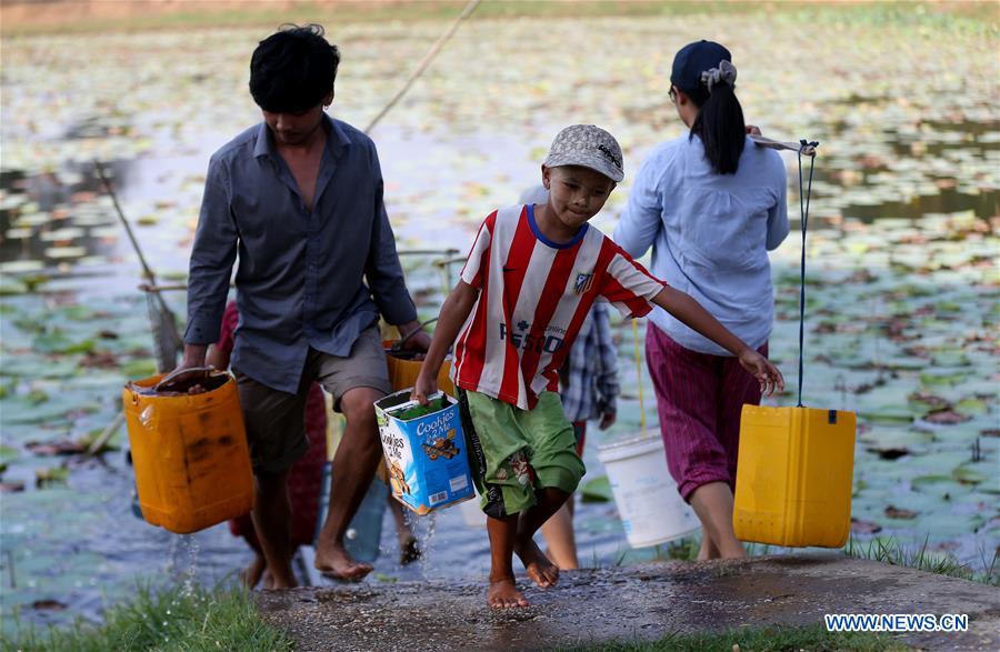 MYANMAR-YANGON-WORLD WATER DAY