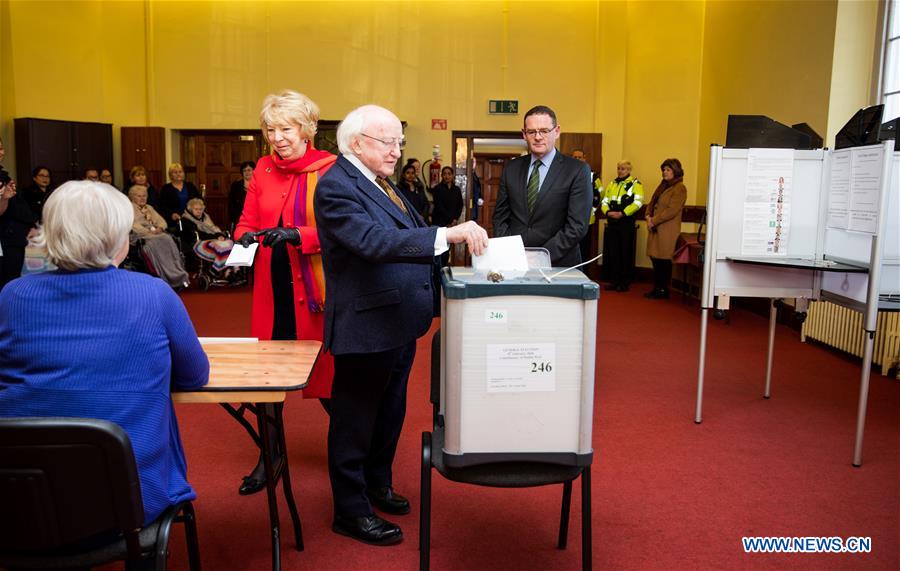 IRELAND-DUBLIN-GENERAL ELECTION