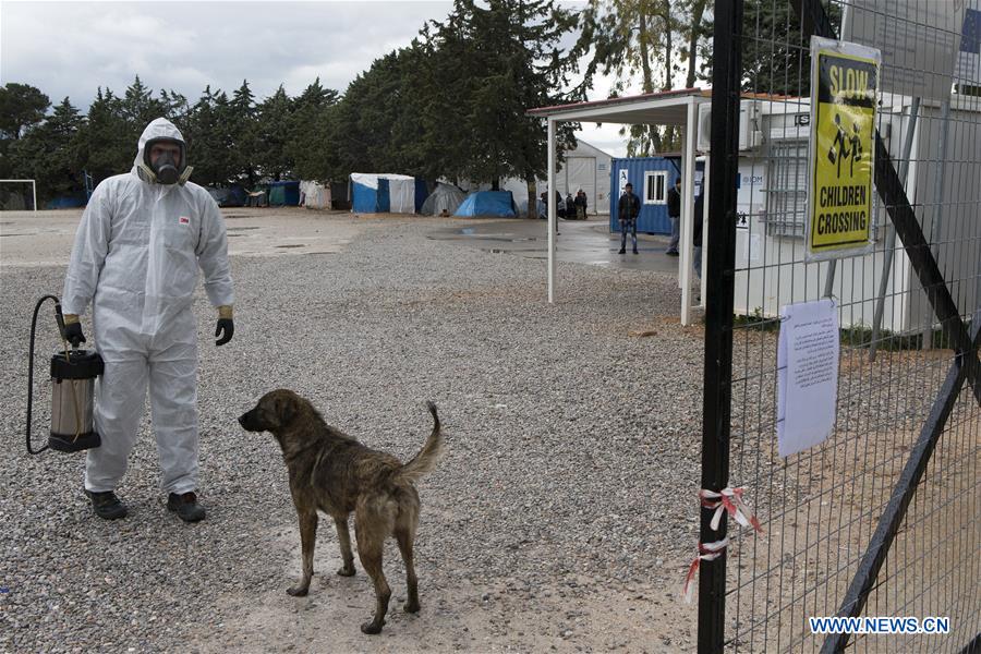 GREECE-MALAKASA-MIGRANTS-CAMP-COVID-19