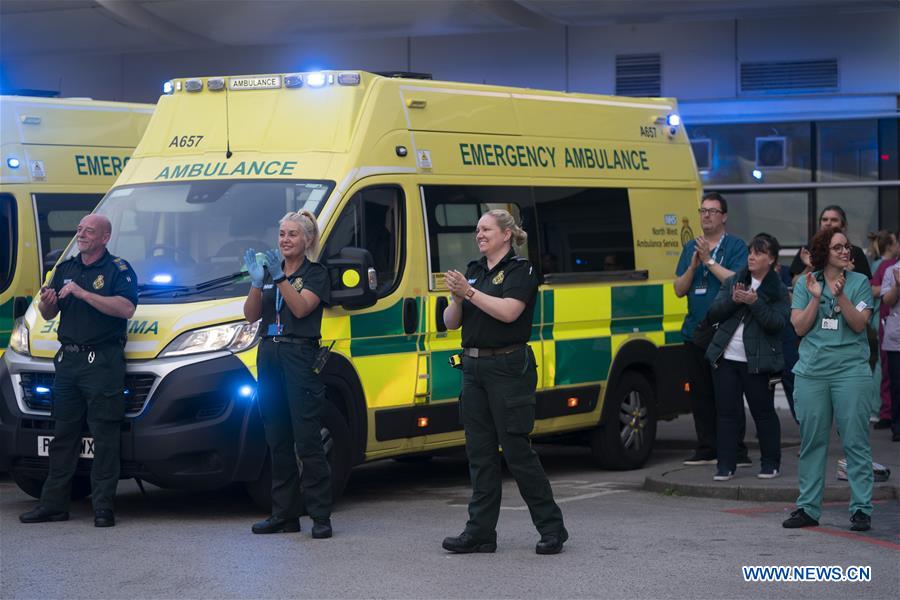 BRITAIN-LIVERPOOL-COVID-19-CLAP FOR OUR CARERS