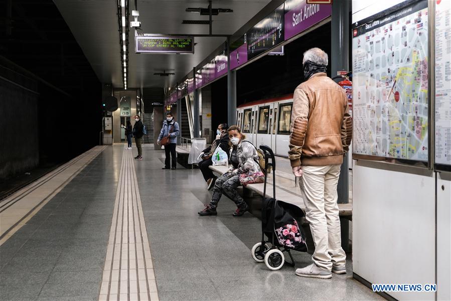 SPAIN-BARCELONA-COVID-19-CASES