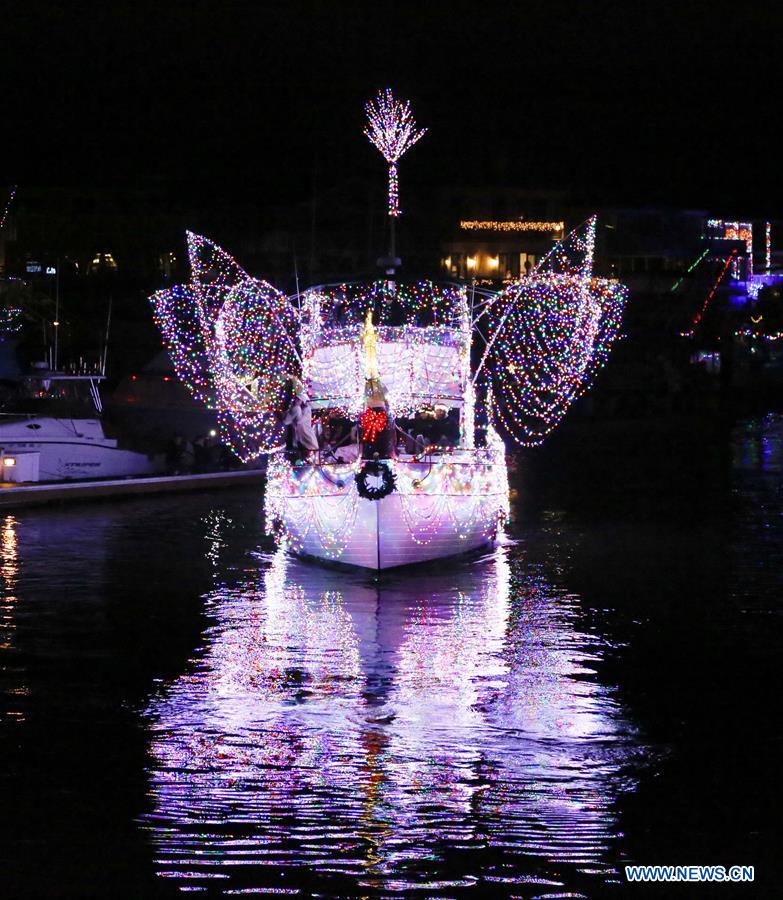 U.S.-CALIFORNIA-HUNTINGTON BEACH-BOAT PARADE