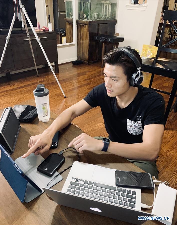 U.S.-TEXAS-HOUSTON-BALLERINO-COVID-19 