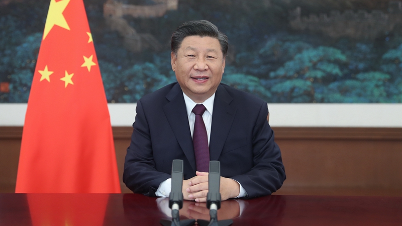 Xi Focus: Xi stresses promoting prosperity of service trade, early recovery of global economy