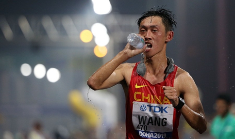 Asian Games champion Wang Kaihua wins 20km title at China's race walk championships
