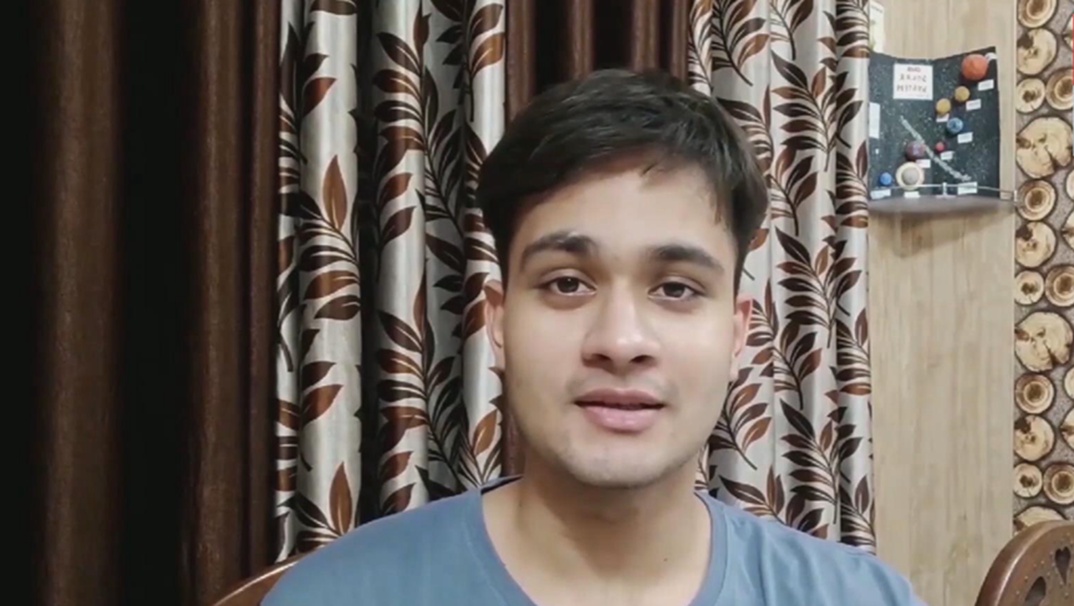 Indian vlogger talks about his COVID-19 recovery