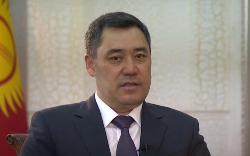 Interview: Kyrgyz president gives "highest mark" to CPC for great achievements