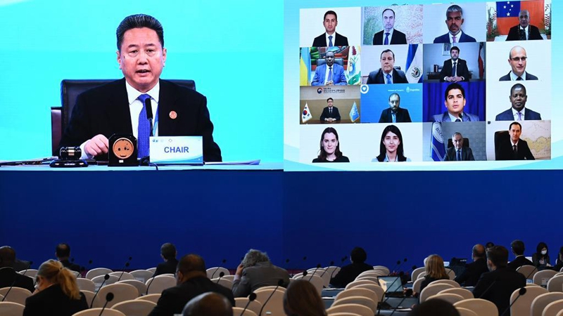 3rd plenary session of 2nd UN Global Sustainable Transport Conference held in Beijing