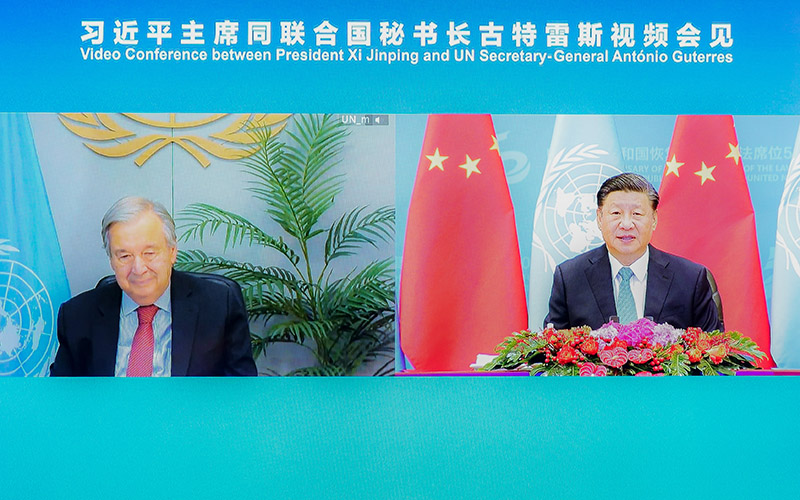 China Focus: Xi pledges enhanced coordination with UN for balanced, inclusive global development