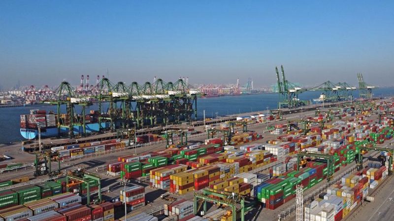 Tianjin Port sets new annual record in container throughput