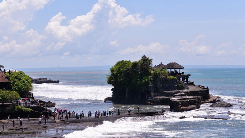 Bali Island sees drastic decrease of international tourists due to COVID-19 pandemic