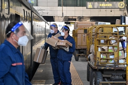 China's express delivery sector expands in May