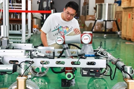 China's robot industry maintains steady expansion in H1