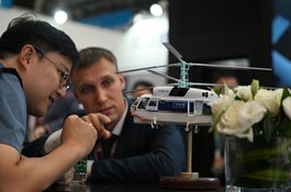 Global helicopter manufacturers, suppliers seek cooperation with China