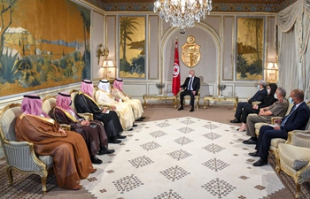 Tunisian president meets with delegation led by Saudi State Minister for African Affairs