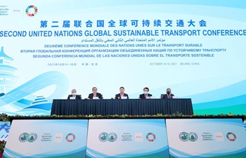 Representatives attend plenary session of 2nd United Nations Global Sustainable Transport Conference