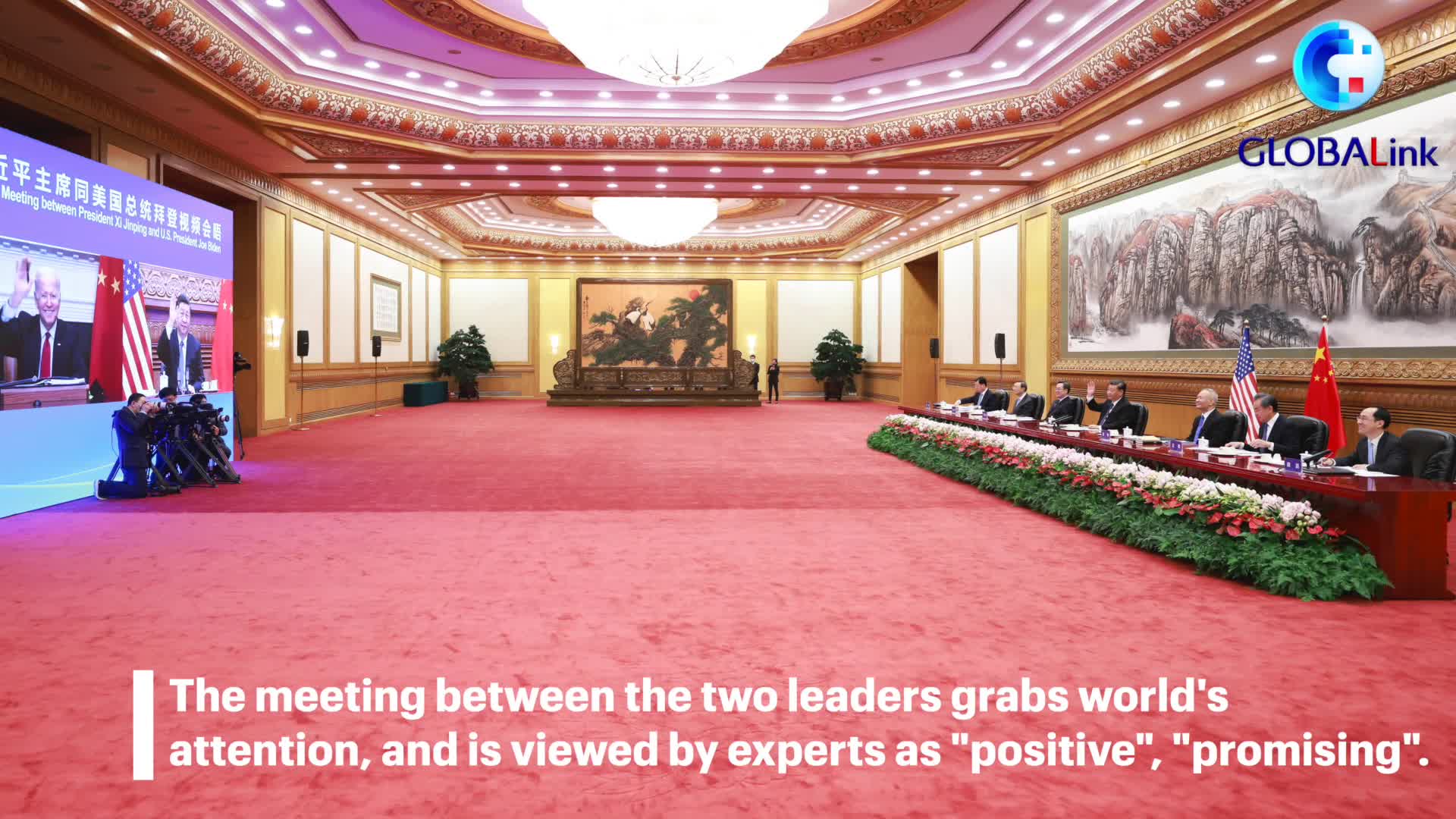 GLOBALink | Expert view on Xi-Biden virtual meeting