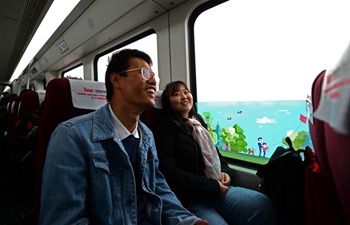 Couple participating in railway project in Kenya returns home for Chinese Lunar New Year