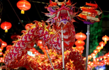 Celebration for Chinese Lunar New Year held in Chinatown of Yangon