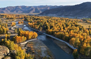 Scenery in Qinghe County in China's Xinjiang