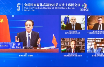 BRICS media leaders meet for post-COVID-19 exchanges, cooperation