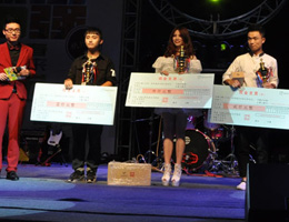 中国大学生音乐节杭州站飙场秀丽江南