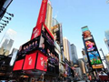 央视春晚宣传片亮相美国纽约时代广场