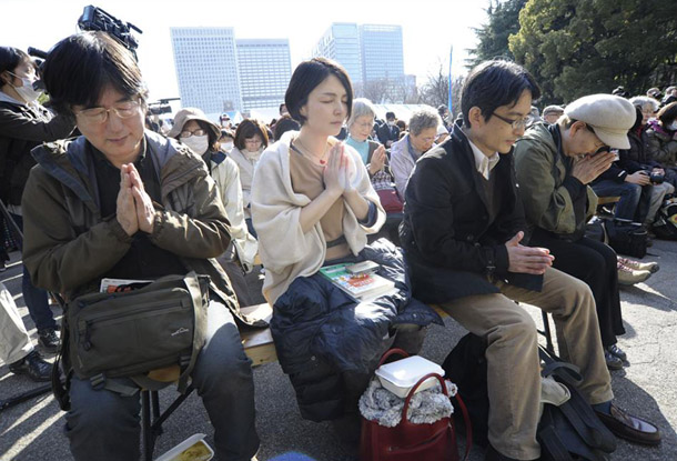 日本紀念“3·11”大地震兩周年