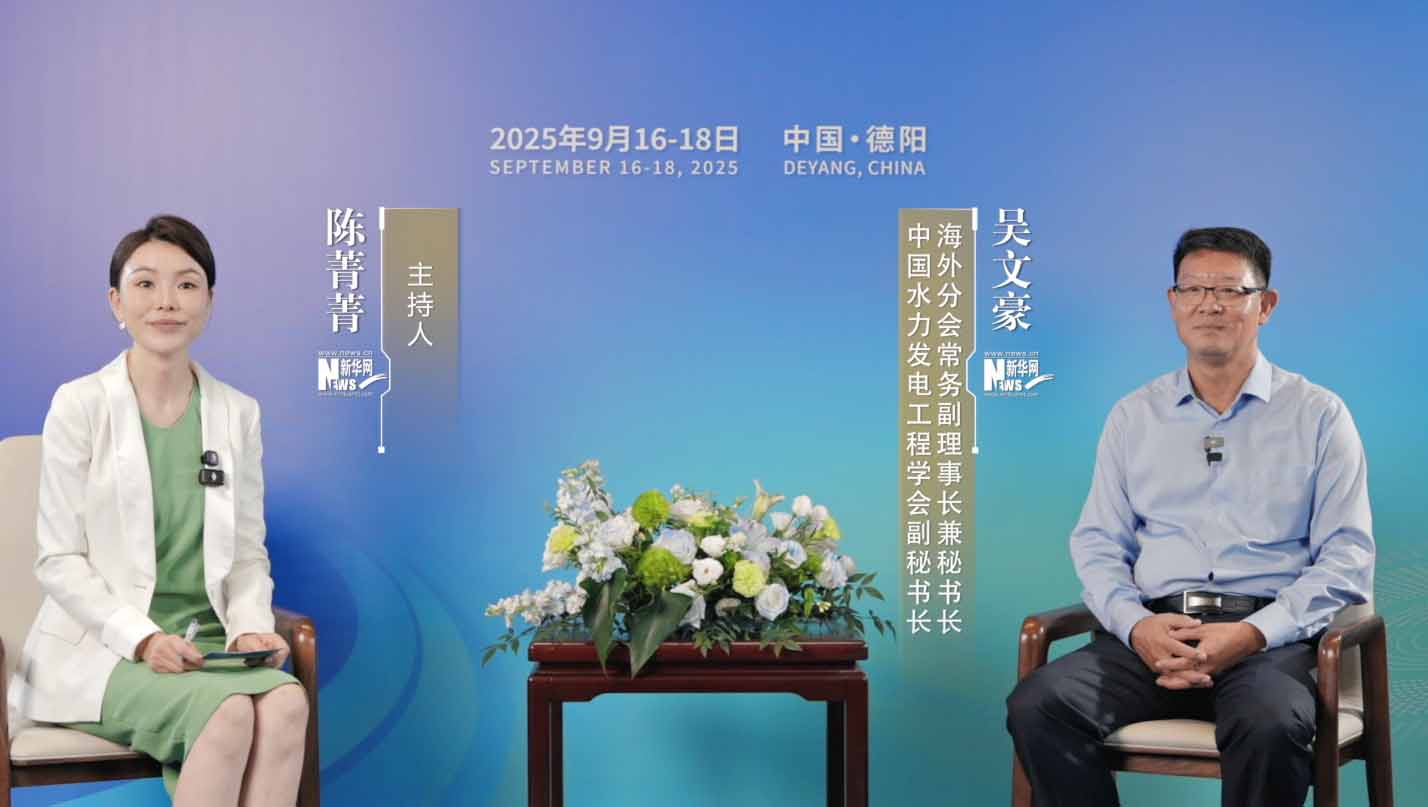 吴文豪:以水电为代表的中国清洁能源装备已经领跑世界