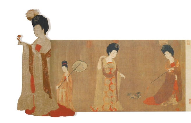 古代时尚：唐代女裙的魅力 红裙妒杀石榴花