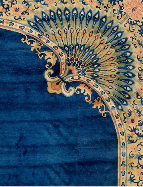 生机盎然！鹊噪梅梢喜报晴：把诗词织成宫毯有多美