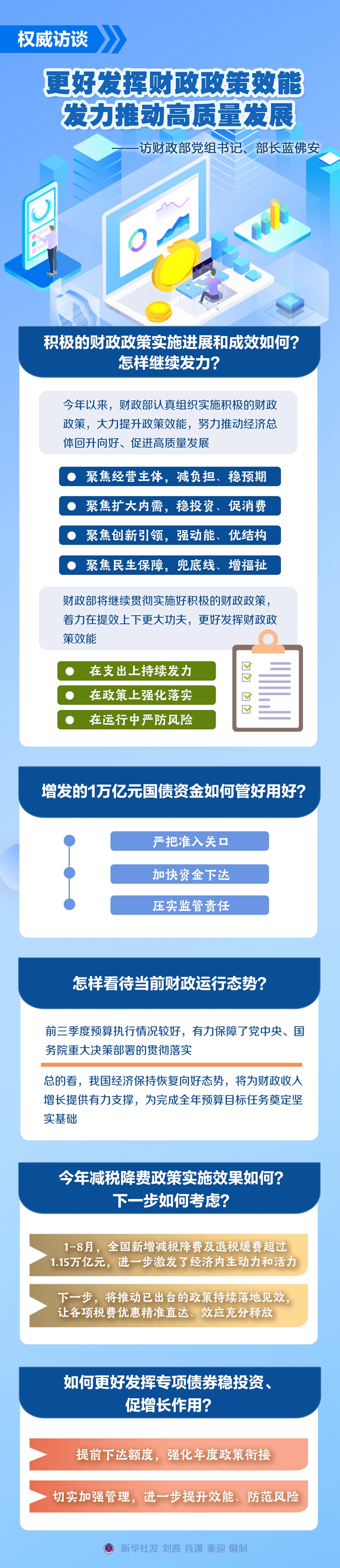 更好发挥财政政策效能 推动高质量发展