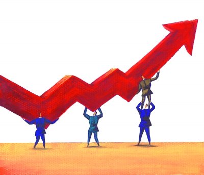 全球主要股指连续反弹两周