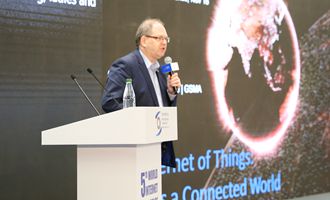 GSMA物联网负责人格林汉姆&middot;特里克发表演讲