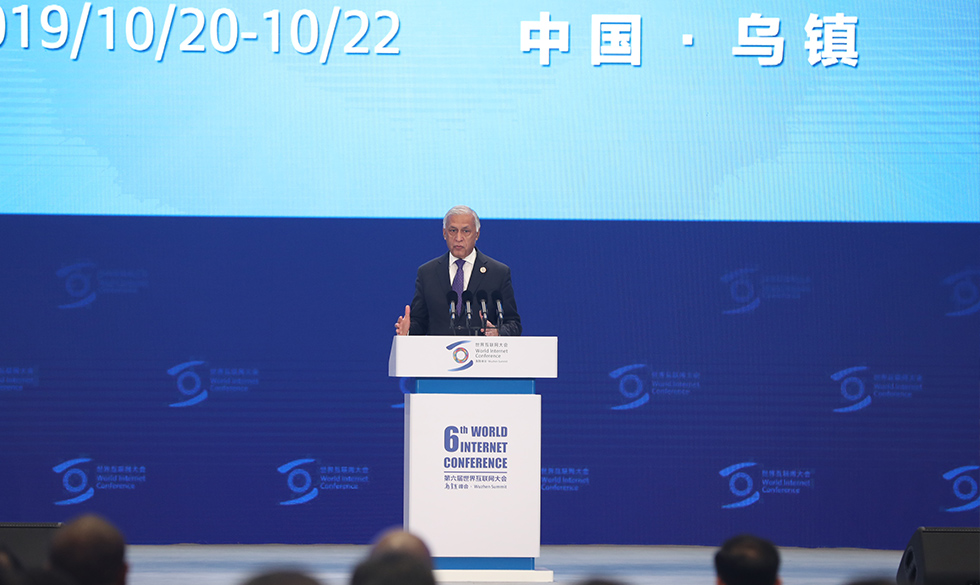 巴基斯坦前总理肖卡特&middot;阿齐兹致辞