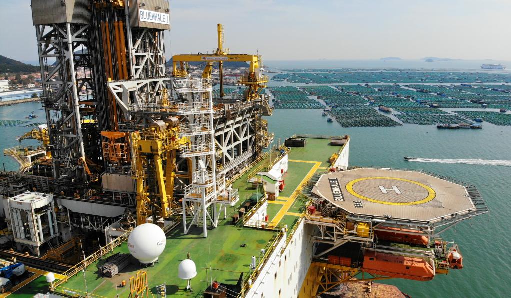 探访大国重器&ldquo;蓝鲸1号&rdquo;